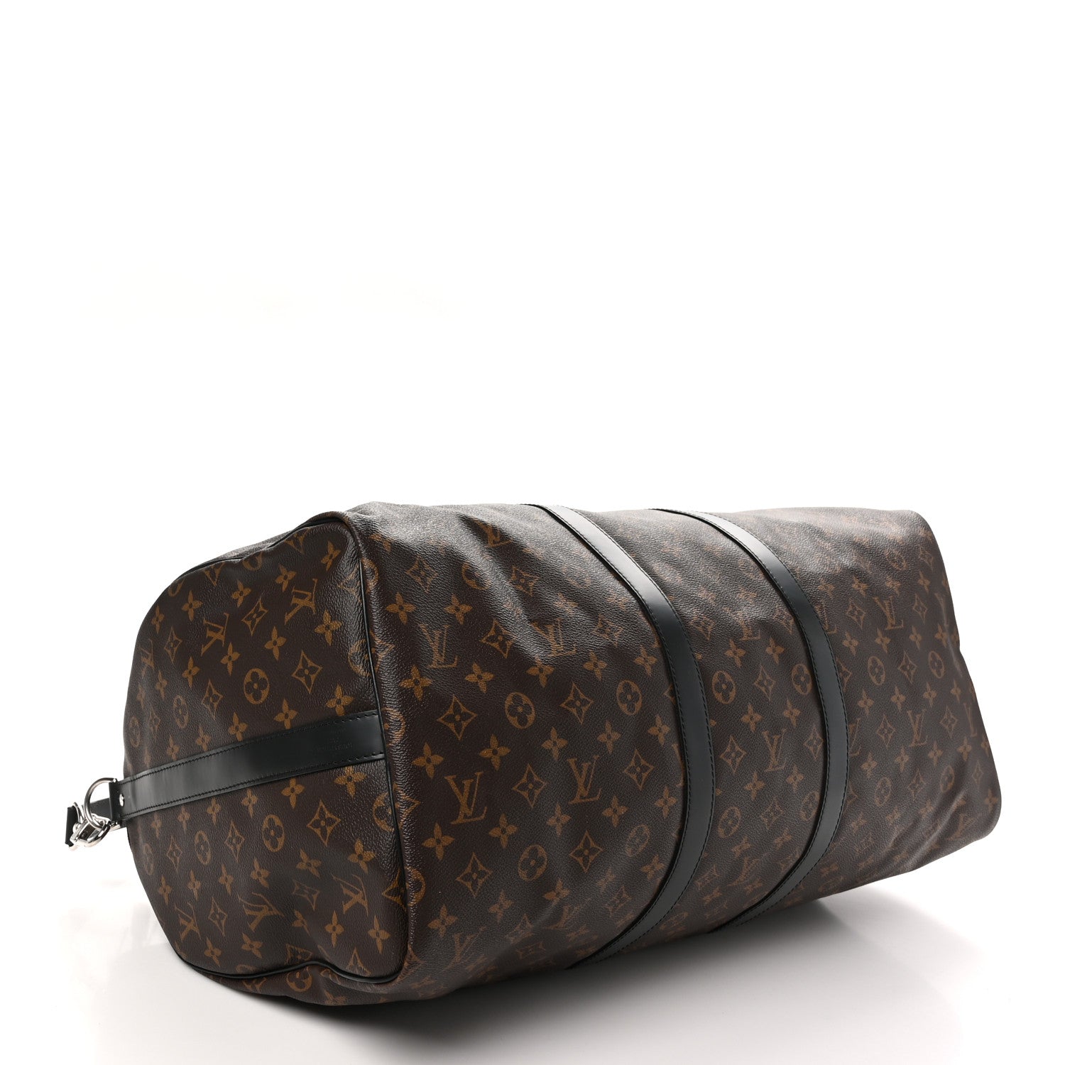 Louis Vuitton Monogram Macassar Keepall Bandouliere 55 3 of 11