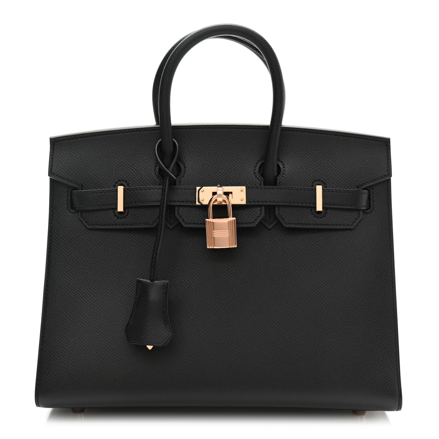 Epsom Birkin Sellier 25 Black