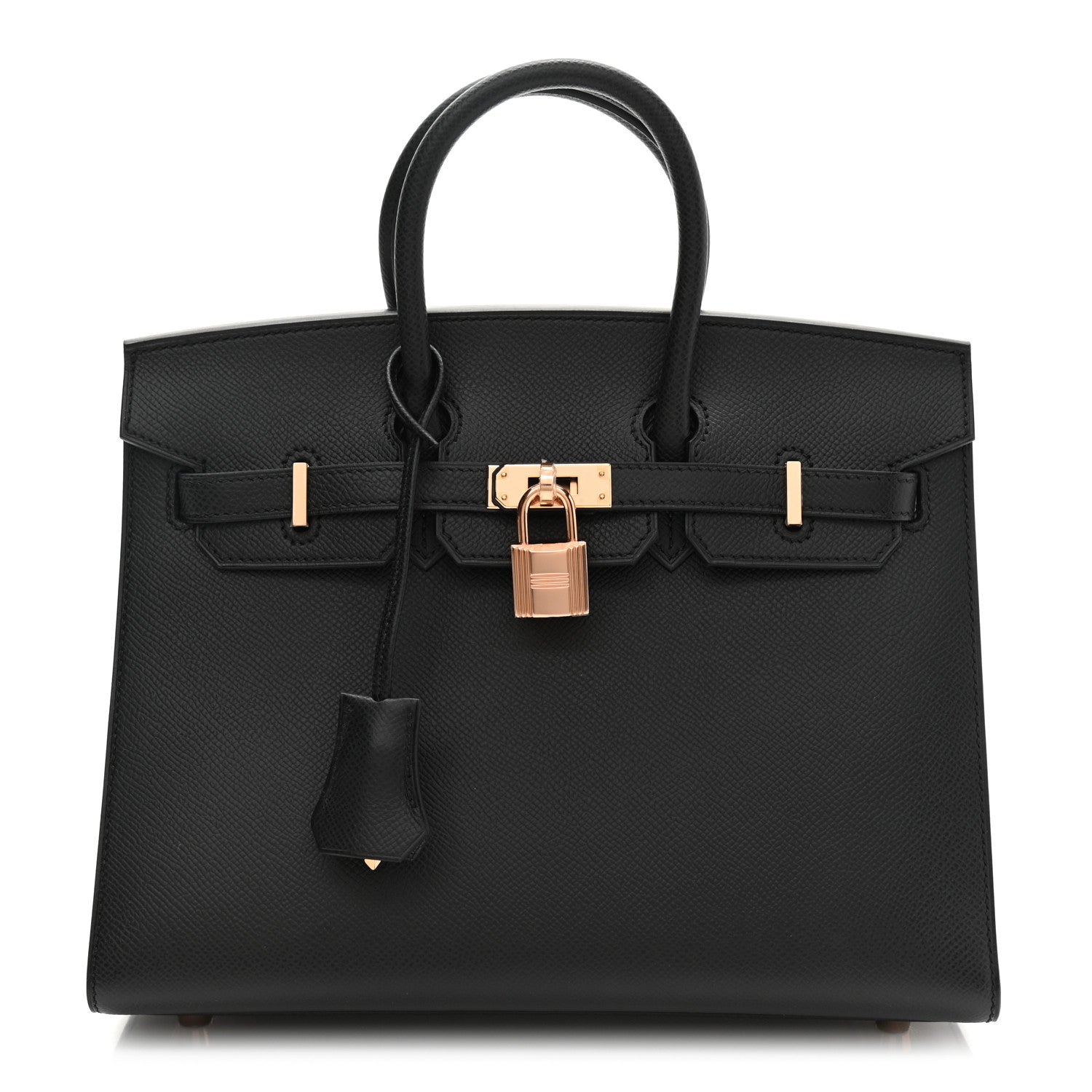 Hermes Epsom Birkin Sellier 25 Black 1 of 11