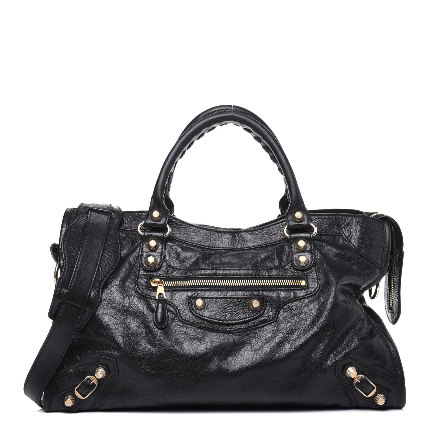 Balenciaga Agneau Giant 12 Gold Hardware City Black 4 of 21