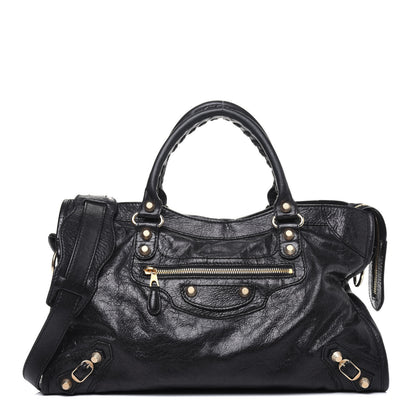 Balenciaga Agneau Giant 12 Gold Hardware City Black 4 of 21