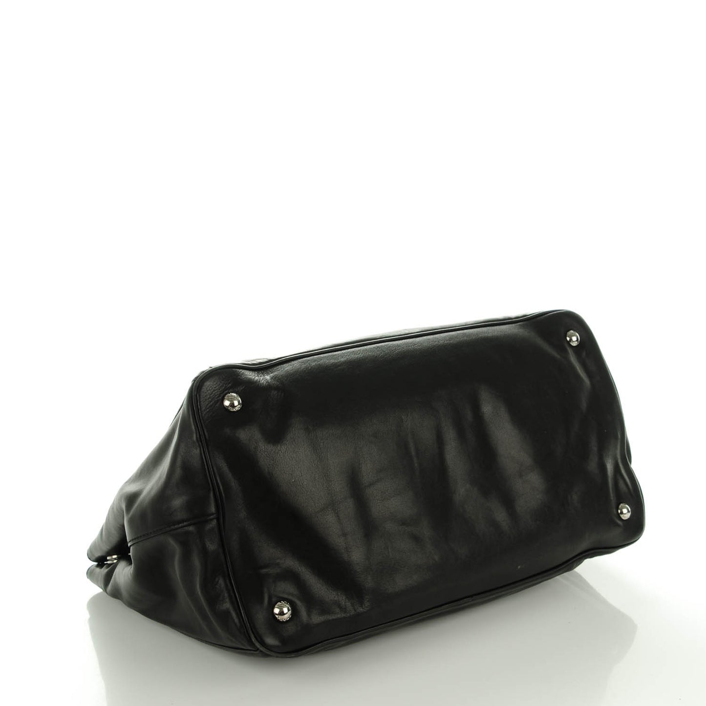 Soft Calf Tote Nero Black