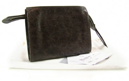 Balenciaga Agneau Portfeuille Mini Wallet Brown 2 of 8