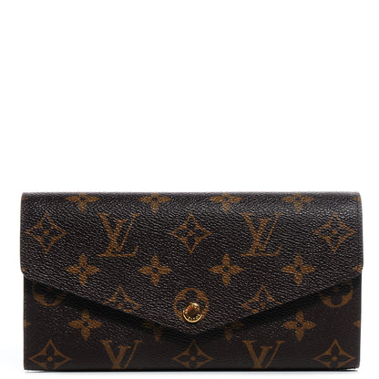 Louis Vuitton Monogram Sarah Wallet NM 1 of 9