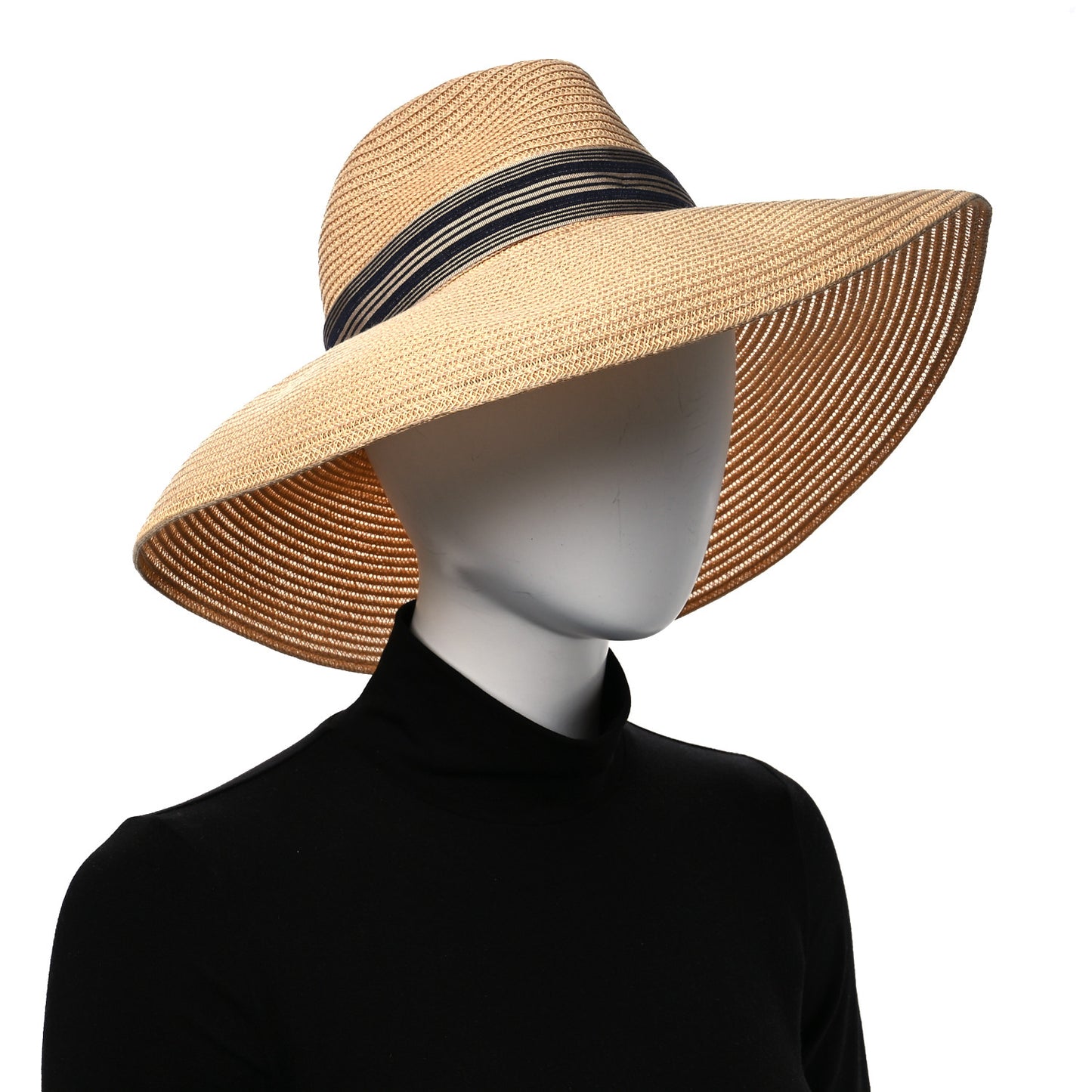 Straw Brim Hat 57 Natural