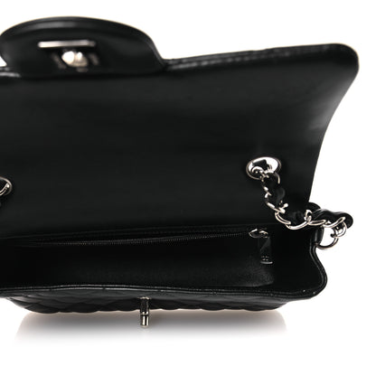 Chanel Lambskin Quilted Mini Rectangular Flap Black 5 of 13