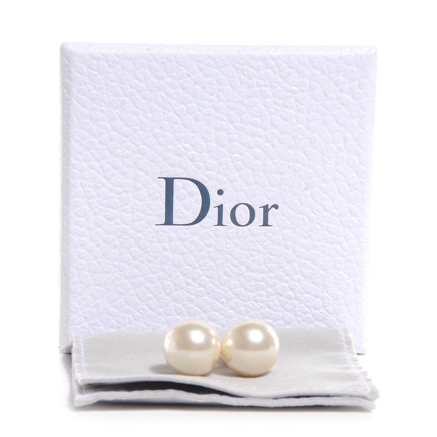 Mise En Dior Tribal Earrings Cream