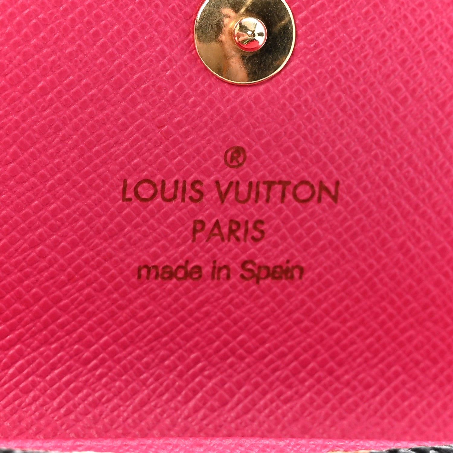 Louis Vuitton Monogram Multicolor Business Card Holder Black Grenade 6 of 7