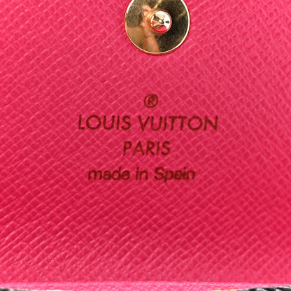 Louis Vuitton Monogram Multicolor Business Card Holder Black Grenade 6 of 7