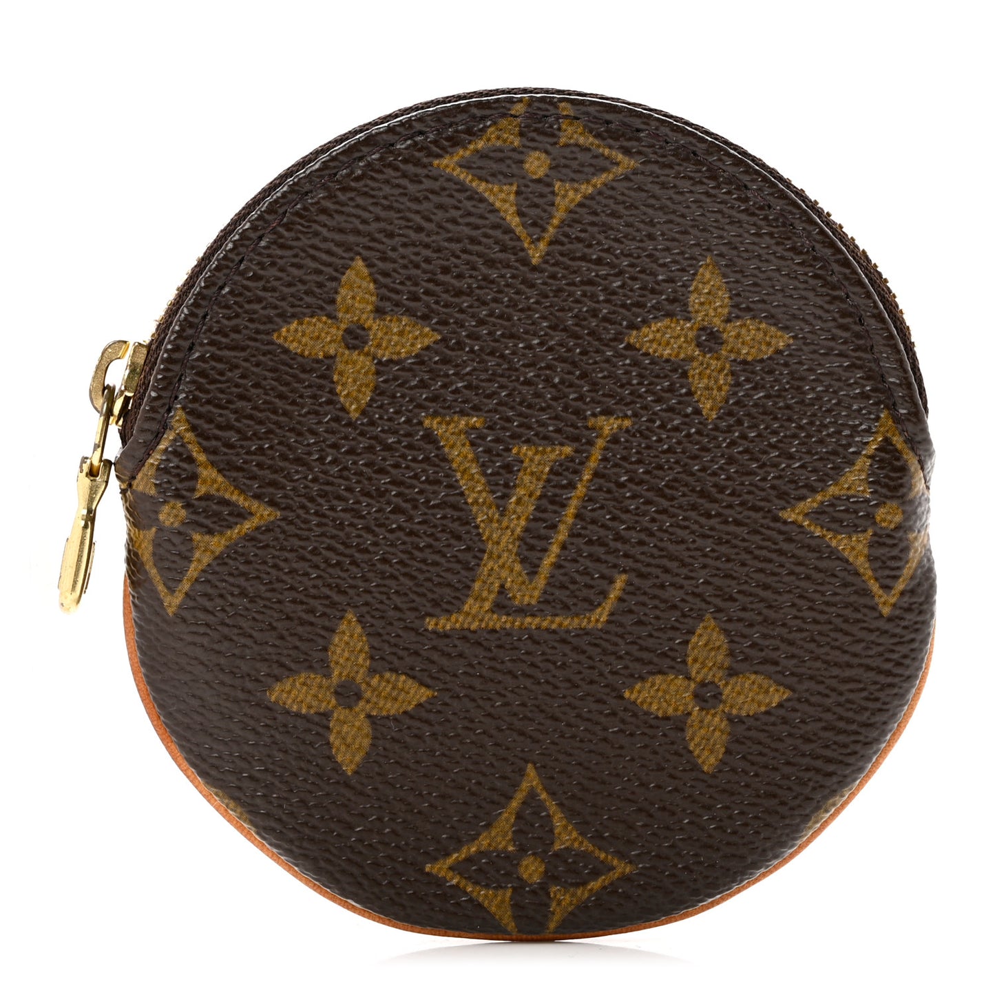 Monogram Round Coin Purse