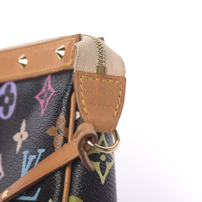 Louis Vuitton Monogram Multicolor Pochette Accessories Black 8 of 11