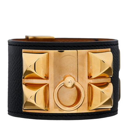 Hermes Epsom Collier de Chien CDC Bracelet XS Black 3 of 7