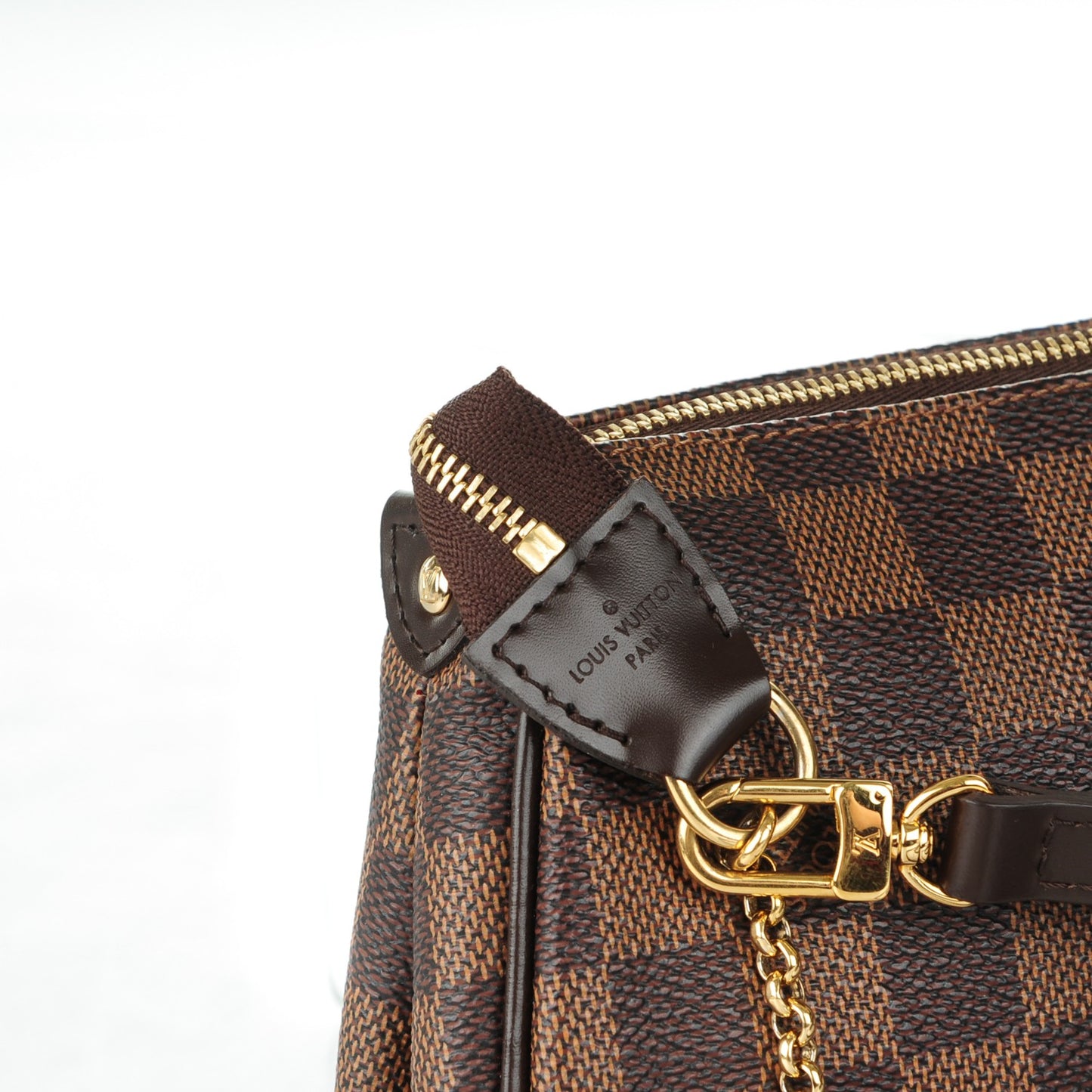 Damier Ebene Eva Clutch