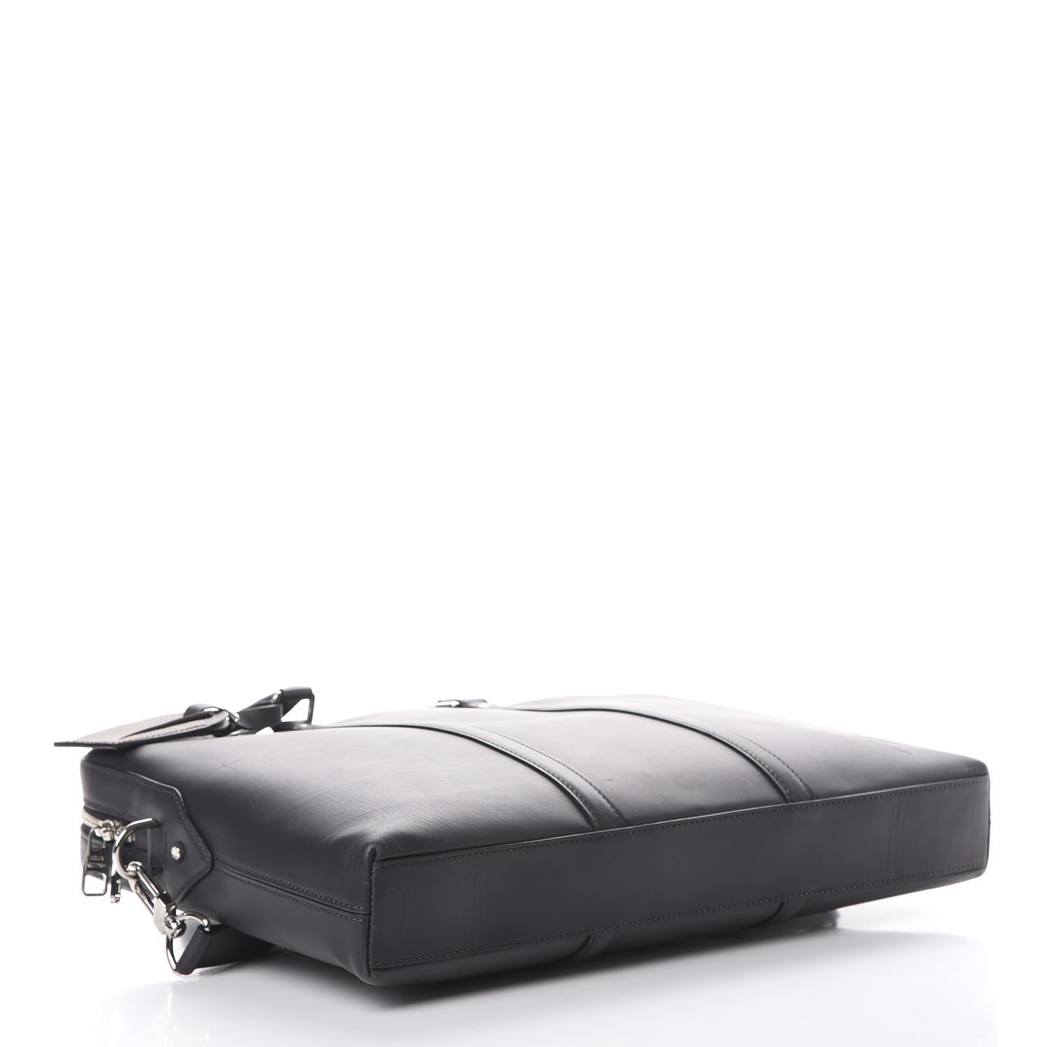 Louis Vuitton Cuir Ombre Porte-Documents Voyage Bandouliere Anthracite 3 of 18