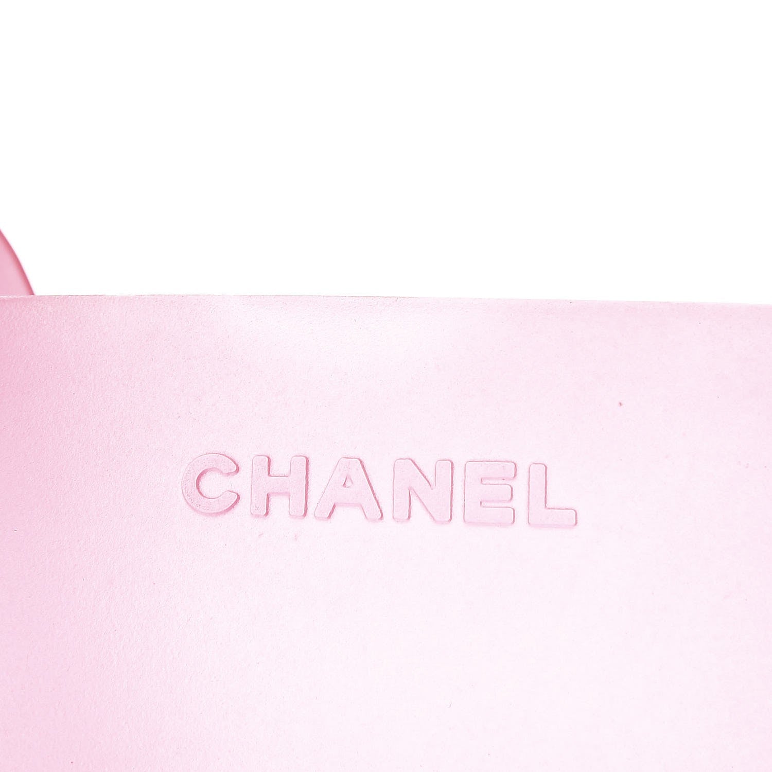 Chanel Jelly Rubber Tote Pink 6 of 8