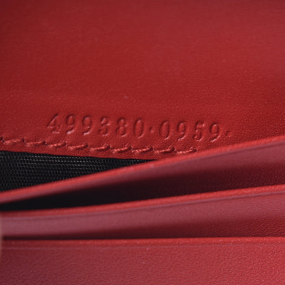 Gucci Soft GG Supreme Monogram Mystic Cat Card Case Wallet 7 of 7