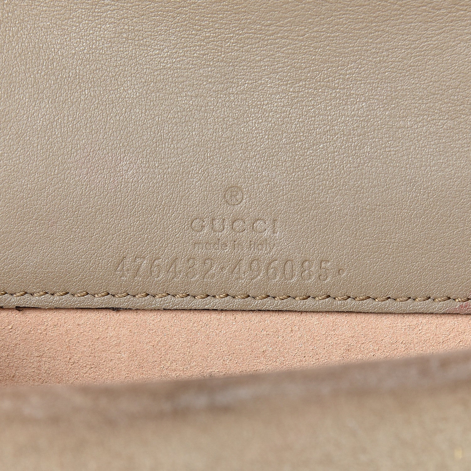 Gucci GG Supreme Monogram Super Mini Dionysus Shoulder Bag Taupe 5 of 10