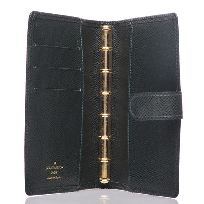 Louis Vuitton Taiga Small Ring Agenda Cover Epicea 5 of 8