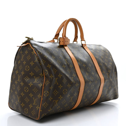 Louis Vuitton Monogram Keepall 50 3 of 12