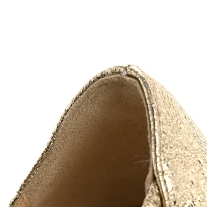 Christian Louboutin Specchio Vintage Jumping 100 Pumps 38 Platine 10 of 10