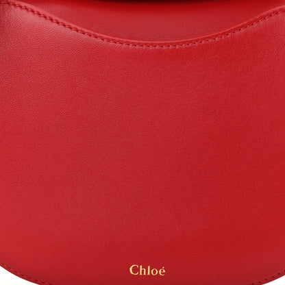 Chloe Nappa Small Kiss Bag Red Crush 7 of 9