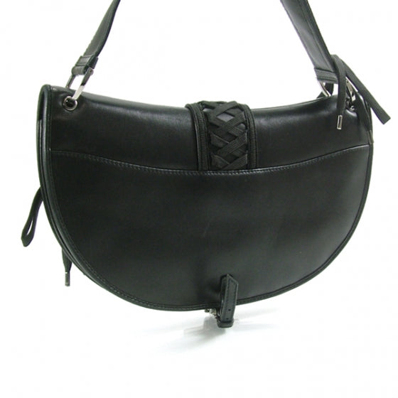 Christian Dior Leather Admit It Hobo Black 3 of 10