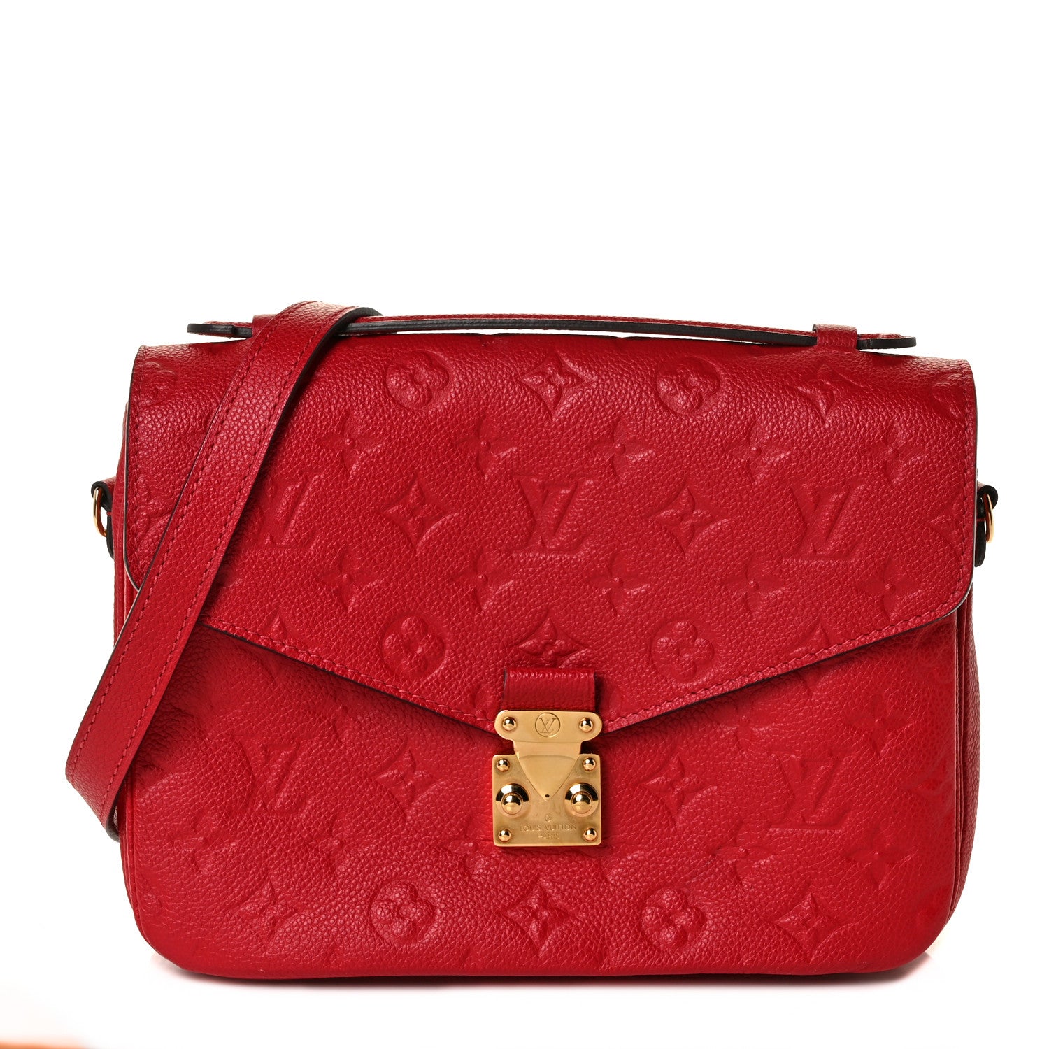 Louis Vuitton Empreinte Pochette Metis Cherry 1 of 8