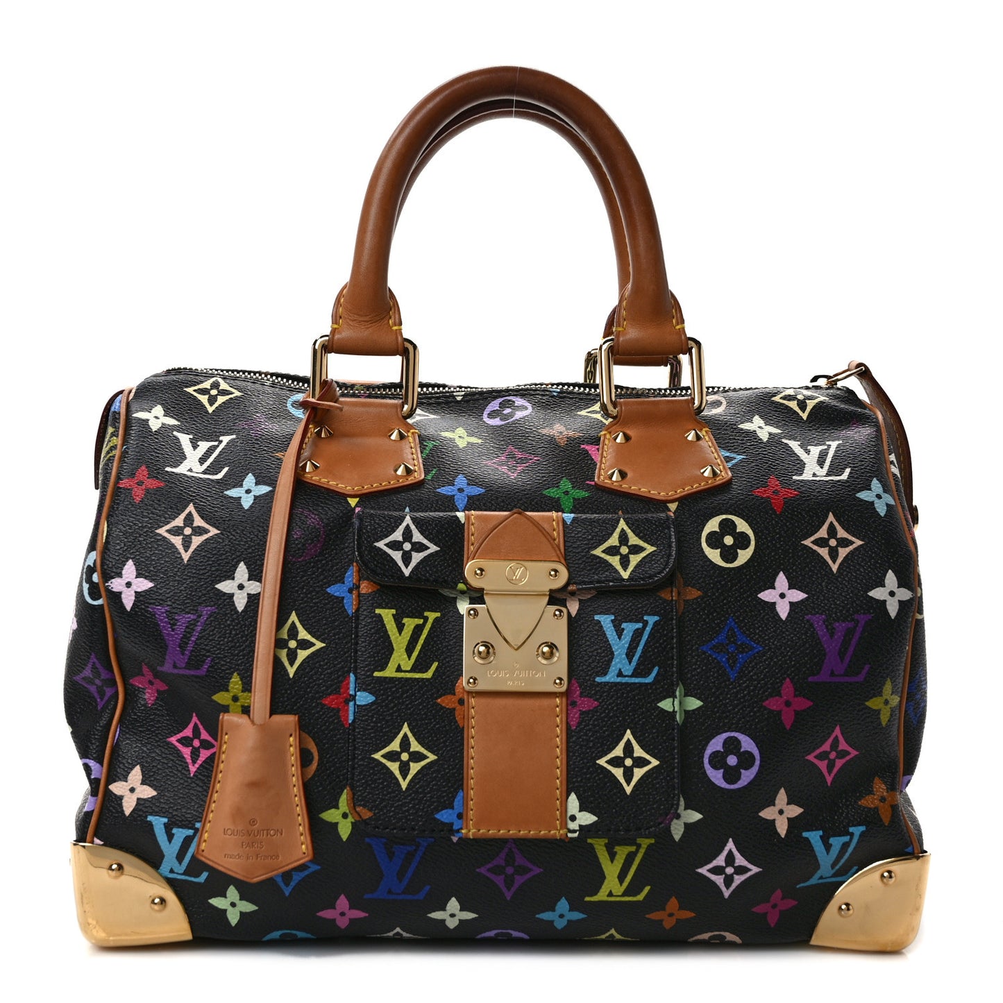 Monogram Multicolor Speedy 30 Black
