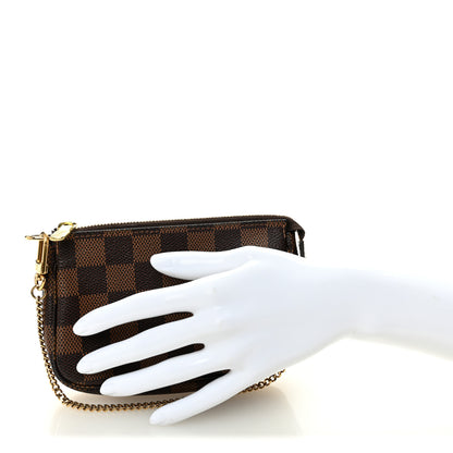 Louis Vuitton Damier Ebene Mini Pochette Accessories 2 of 7