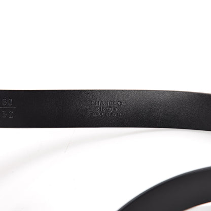 Chanel Calfskin Chain Belt 80 32 Black 4 of 5