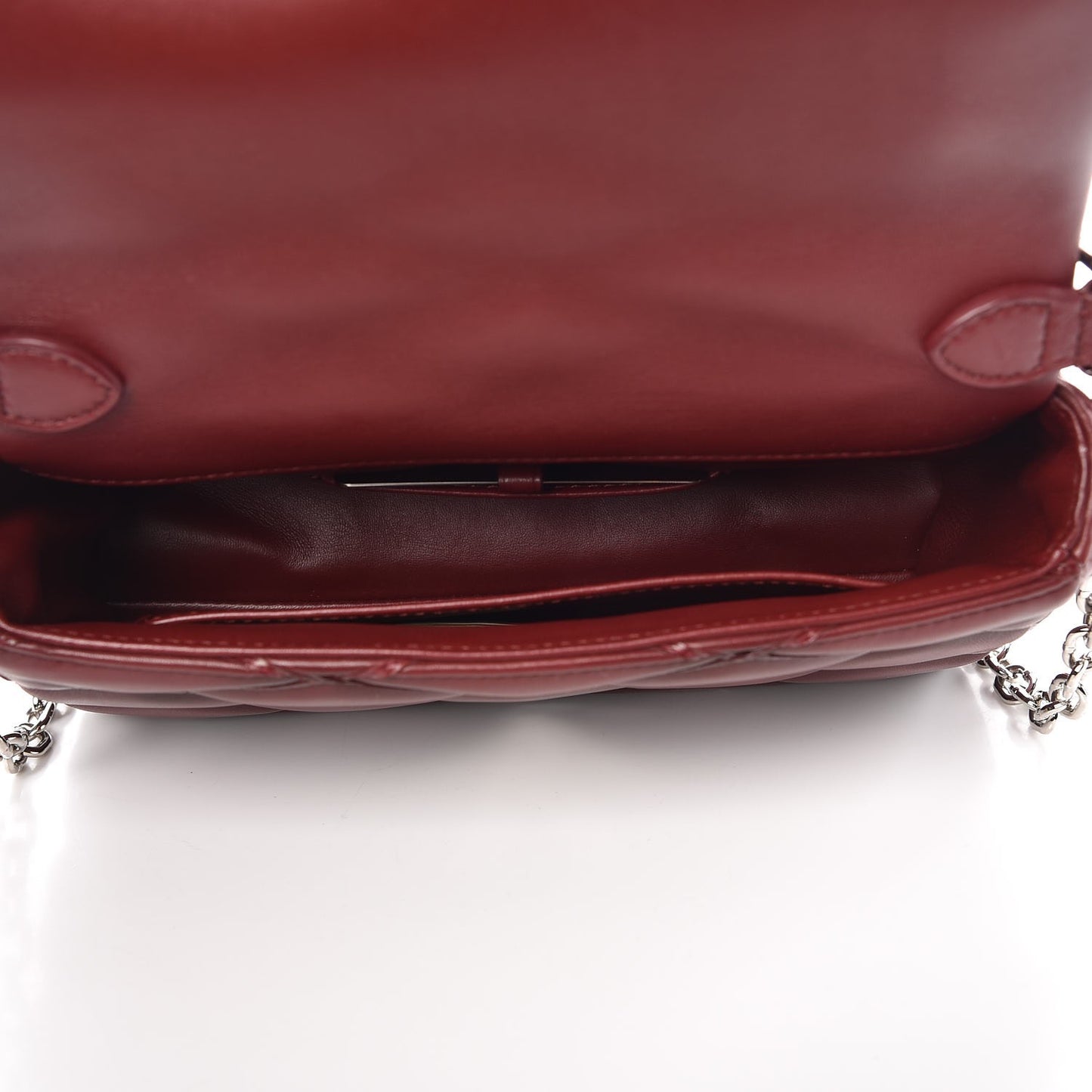 Lambskin Malletage GO-14 PM Bordeaux