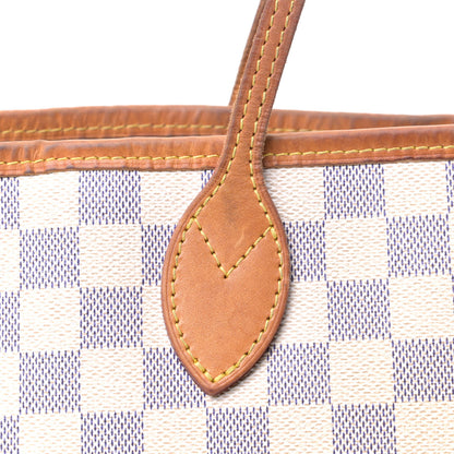 Louis Vuitton Damier Azur Neverfull MM 6 of 9