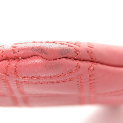 Chanel Lambskin Stitched Tassel Small Cosmetic Case Pink 9 of 10