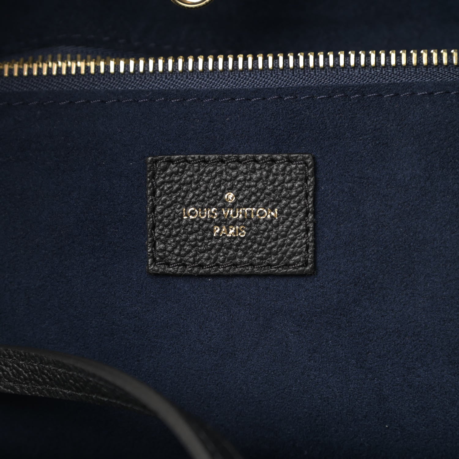 Louis Vuitton Empreinte Monogram Giant Neverfull MM Black 6 of 9