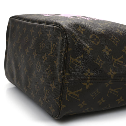 Louis Vuitton Monogram Maui V Neverfull MM Rose Ballerine 10 of 10