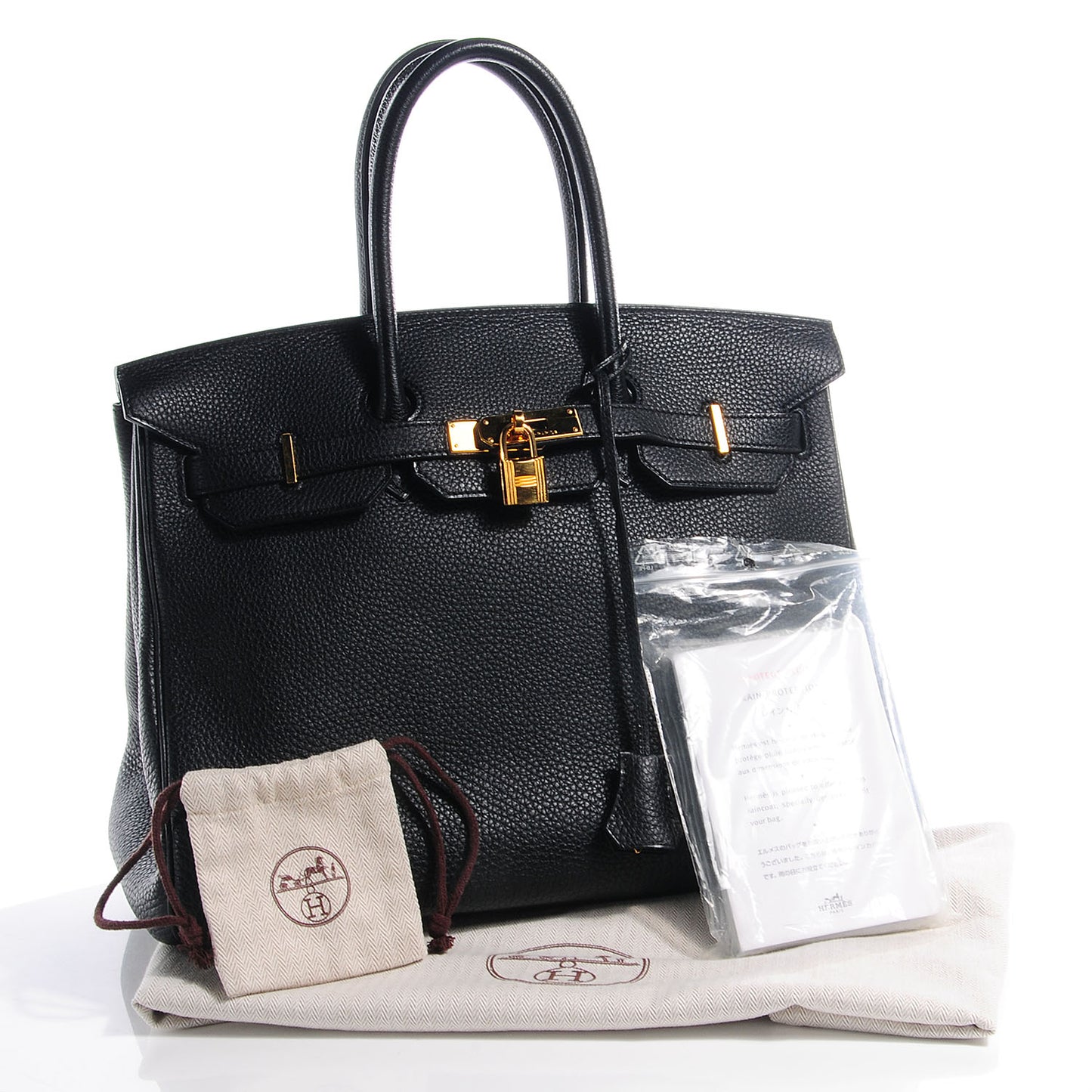 Togo Birkin 35 Black