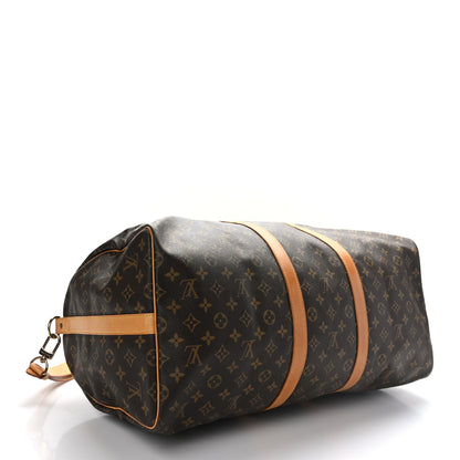 Louis Vuitton Monogram Keepall Bandouliere 55 3 of 11