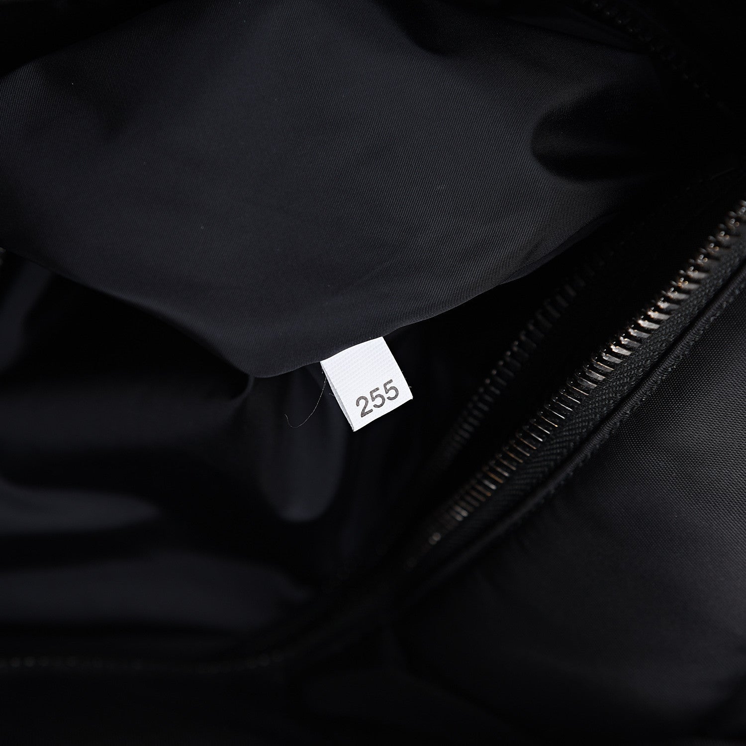 Prada Tessuto Nylon Soft Calfskin Tote Black 6 of 9