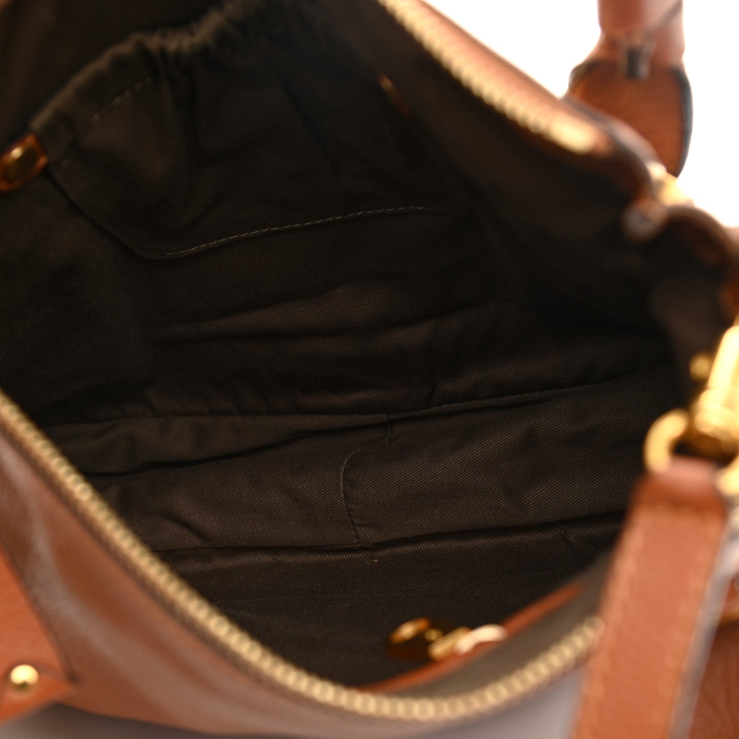 Chloe Calfskin Medium Marcie Satchel Tan 7 of 13