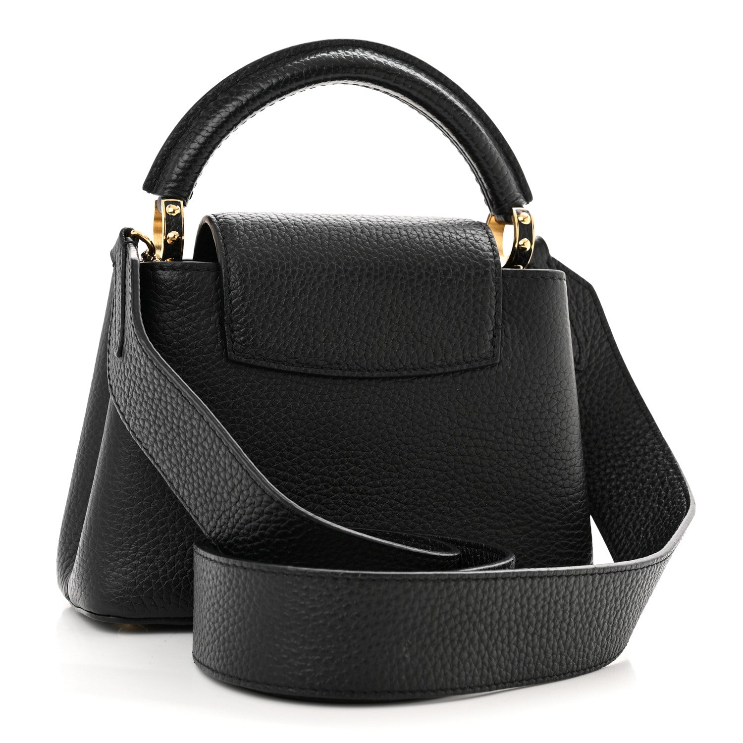 Louis Vuitton Taurillon Mini Capucines Black 3 of 14
