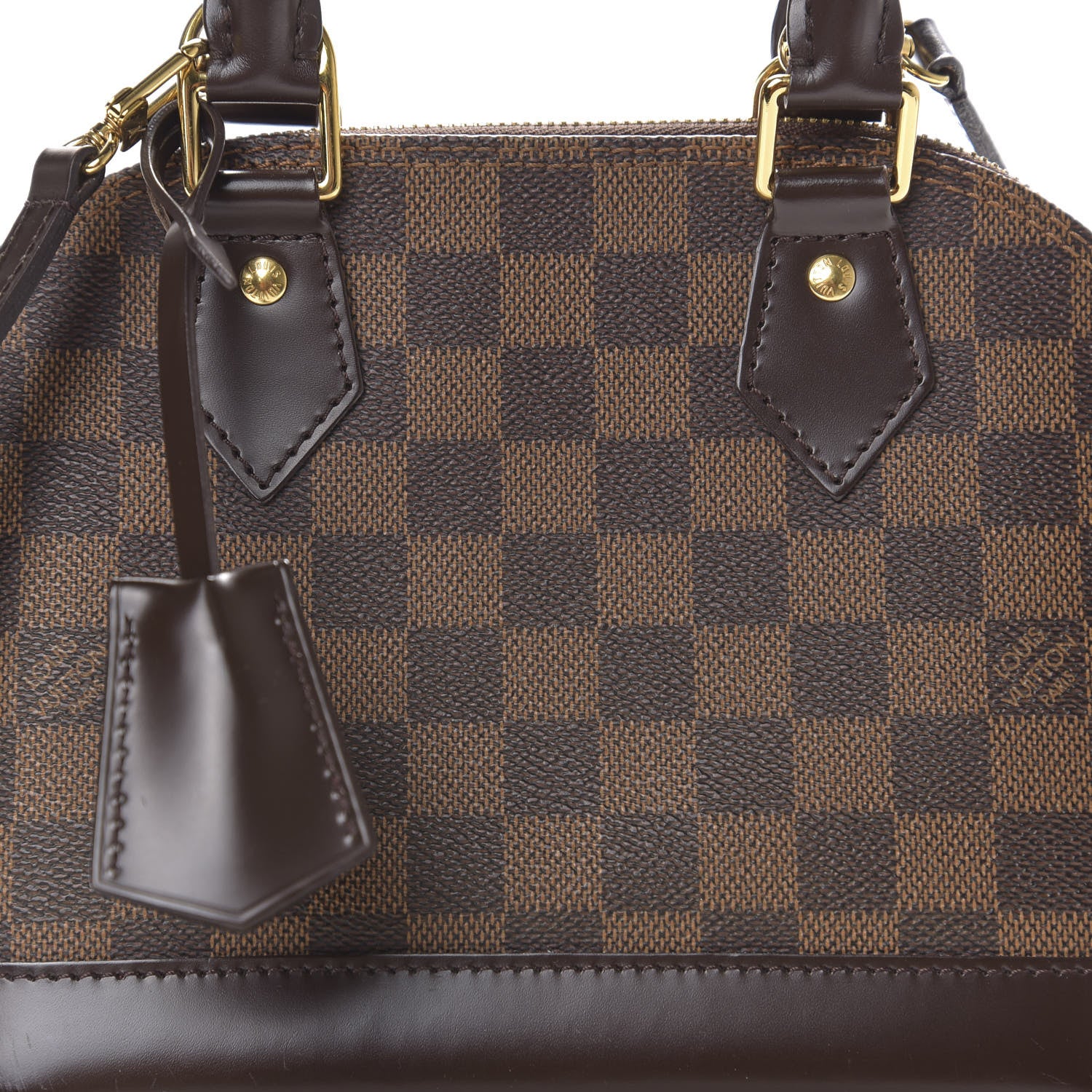 Louis Vuitton Damier Ebene Alma BB 7 of 8