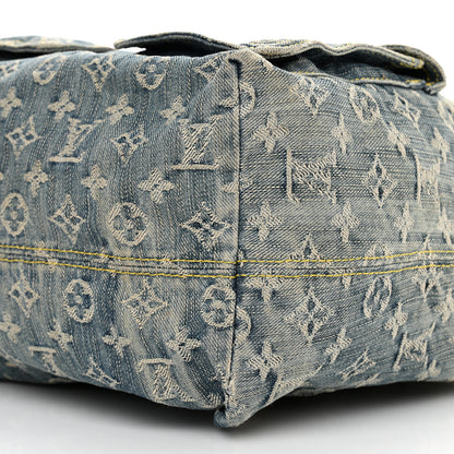 Louis Vuitton Denim Sac a Dos Backpack GM Blue 9 of 18