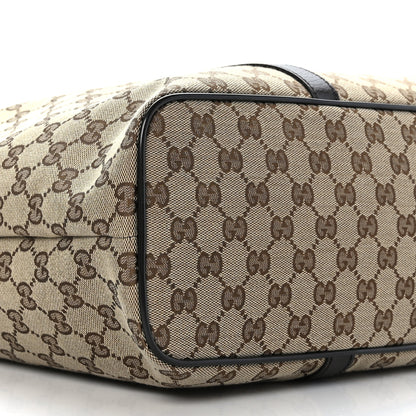 Gucci GG Monogram Large Joy Tote Bag Dark Brown 8 of 9