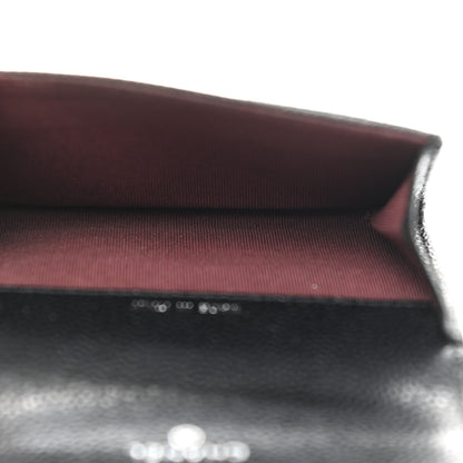 Chanel Caviar Quilted Flap Card Holder Black 5 of 7