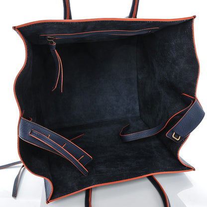Celine Baby Grained Calfskin Medium Phantom Luggage Midnight 5 of 7