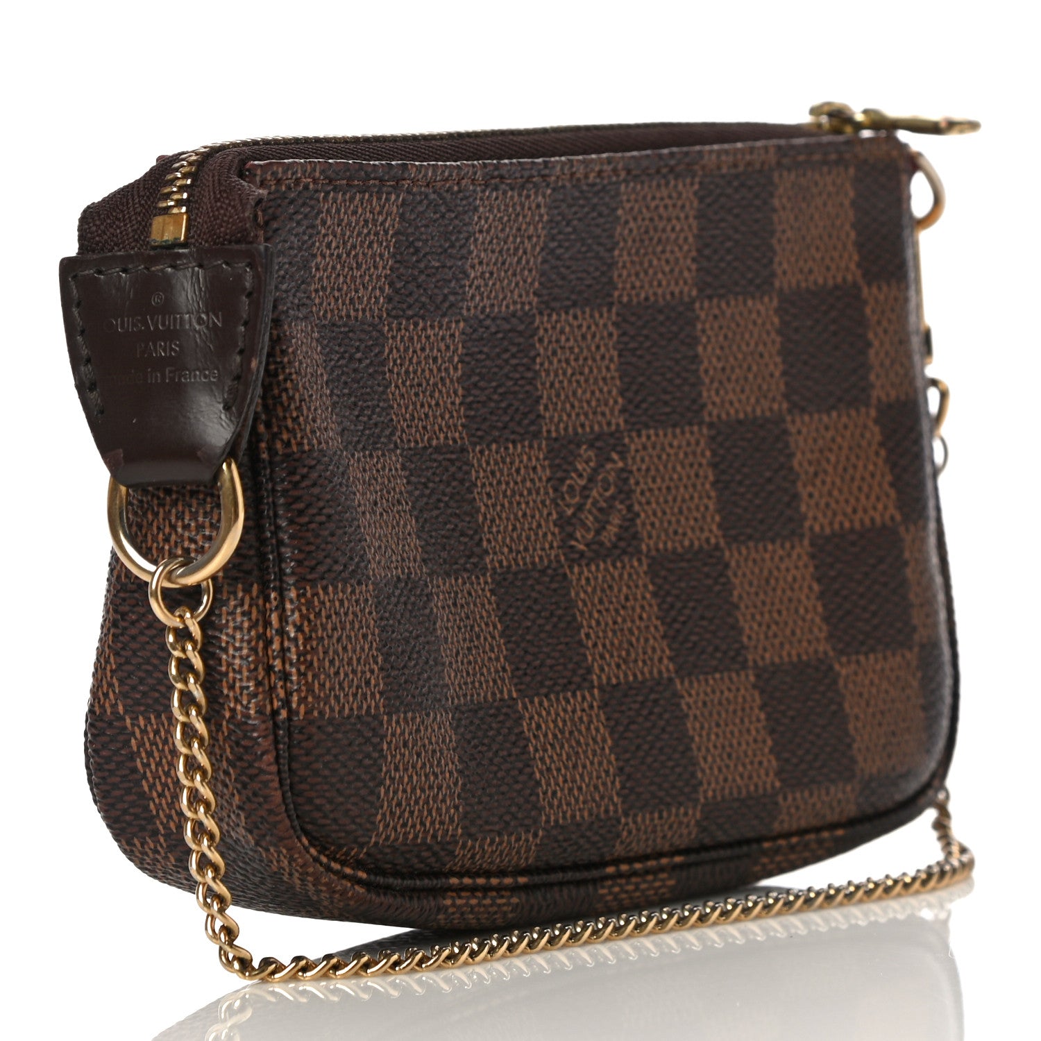 Louis Vuitton Damier Ebene Mini Pochette Accessories 3 of 12