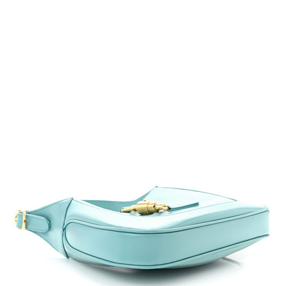 Gucci Boarded Dyana Lux Calfskin Small Jackie 1961 Hobo Dusty Azure 4 of 12