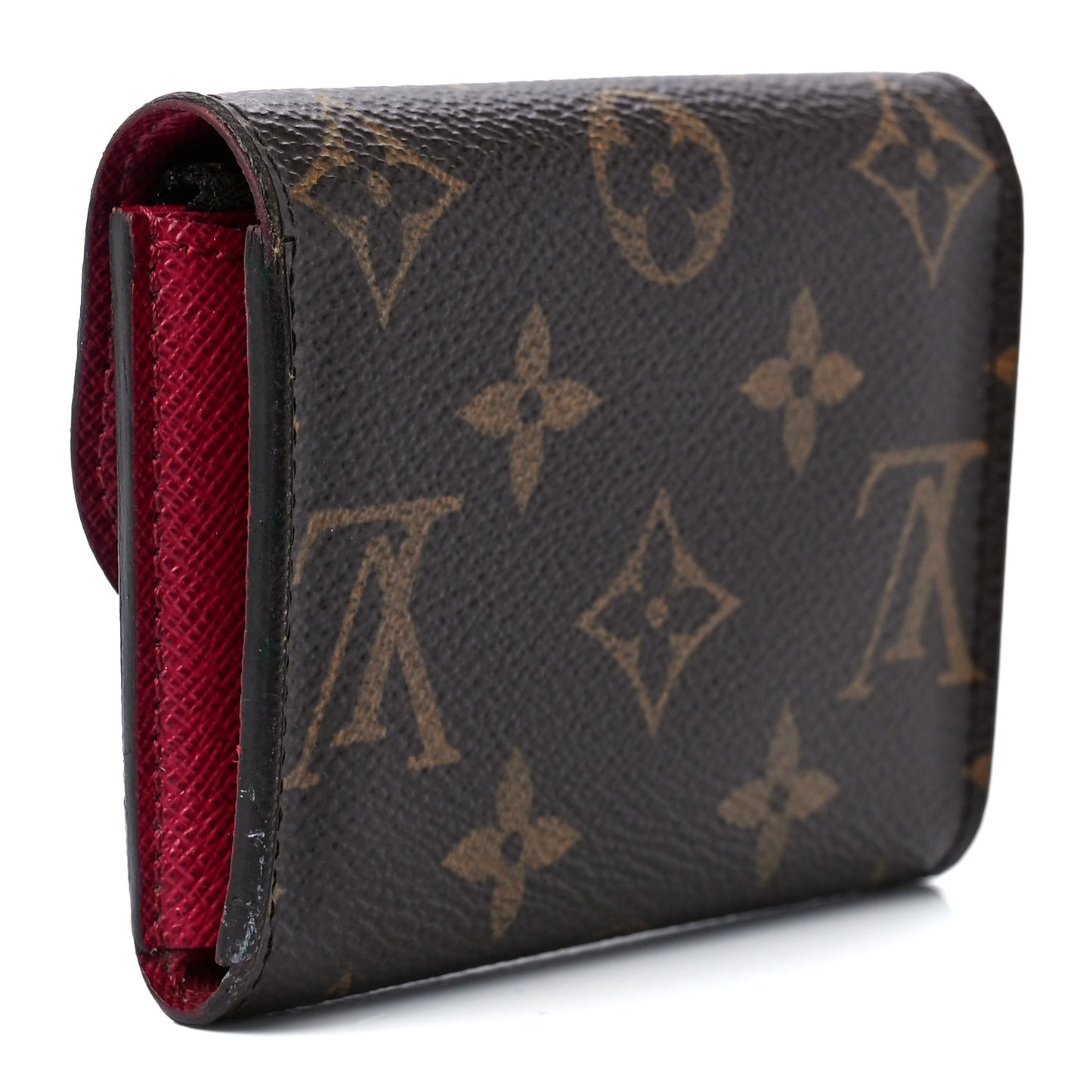 Monogram Rosalie Coin Purse Fuchsia