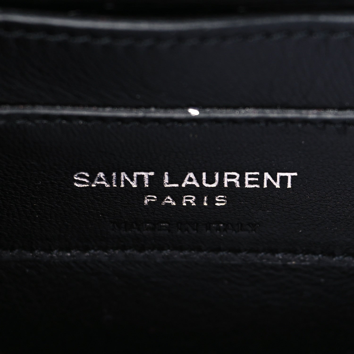 Saint Laurent Glitter Classic Kate Monogram Clutch Sunset Grey 6 of 10