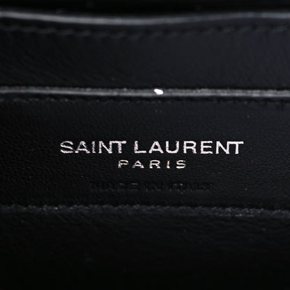 Saint Laurent Glitter Classic Kate Monogram Clutch Sunset Grey 6 of 10